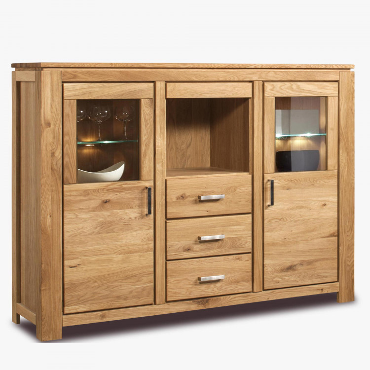 Masszív tölgyfából gyártott tálaló  - 1