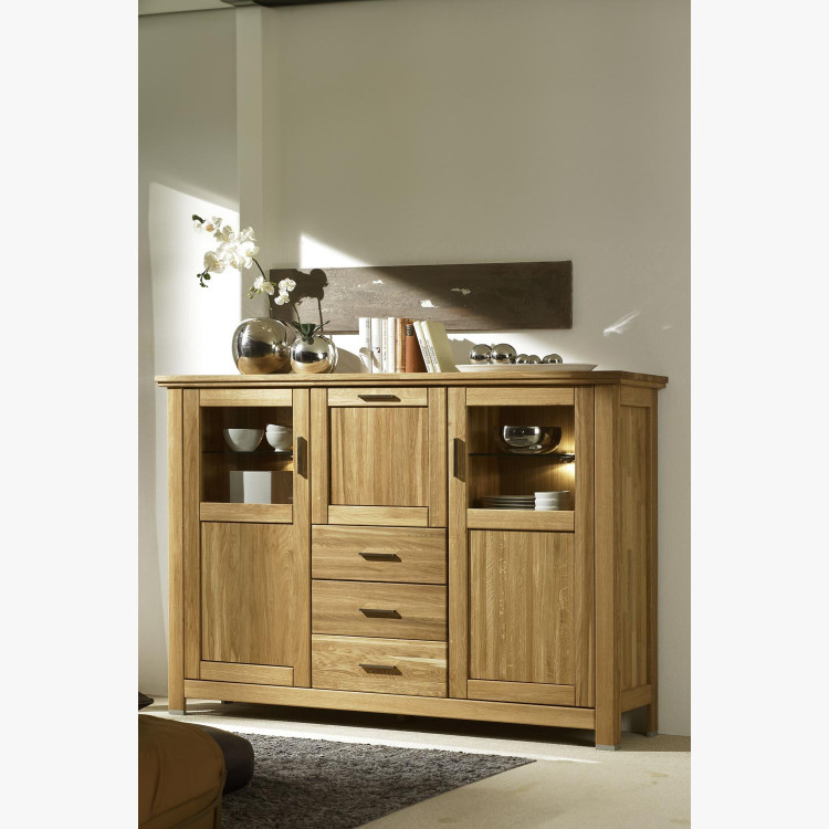 Nagy tölgyfa tálalószekrény, Alexandra 47  - 2