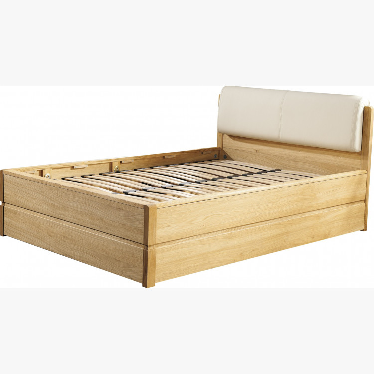 Ágyneműtartós ágy Helsinki Tölgy 180 cm  - 6