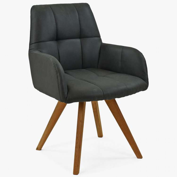 Étkezőszék fekete szövettel, Nebolo  - 0