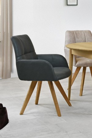 Étkezőszék fekete szövettel, Nebolo  - 6