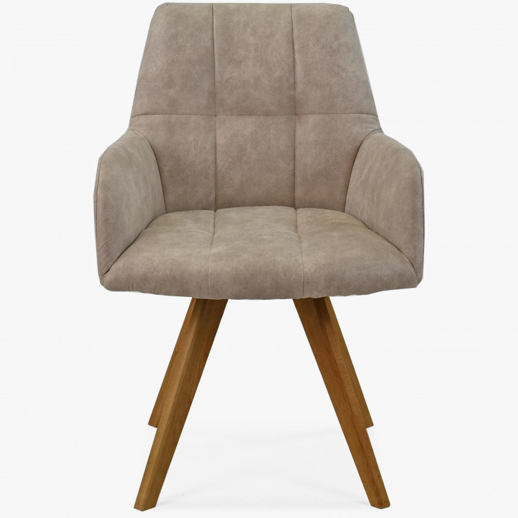 Étkezőszék világosszürke szövettel, Nebolo  - 4