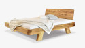 Dubová luxusní postel z trámů, Manželská Mia 140 x 200 cm