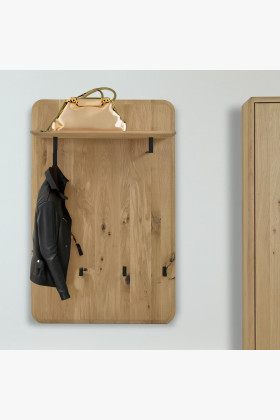 Fogas panel tömör fehér tölgyből  - 0 2