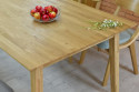 Dřevěný dubový stůl až pro 10 lidí 250 x 100 cm