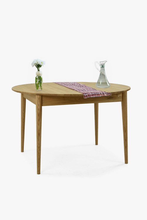 Fából készült kerek asztal, tölgyfából Ø 120 CM  - 0