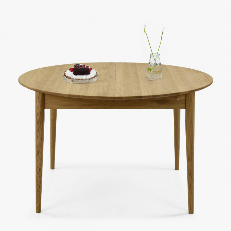 Fából készült kerek asztal, tölgyfából Ø 120 CM  - 1