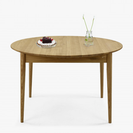 Fából készült kerek asztal, tölgyfából Ø 120 CM  - 1