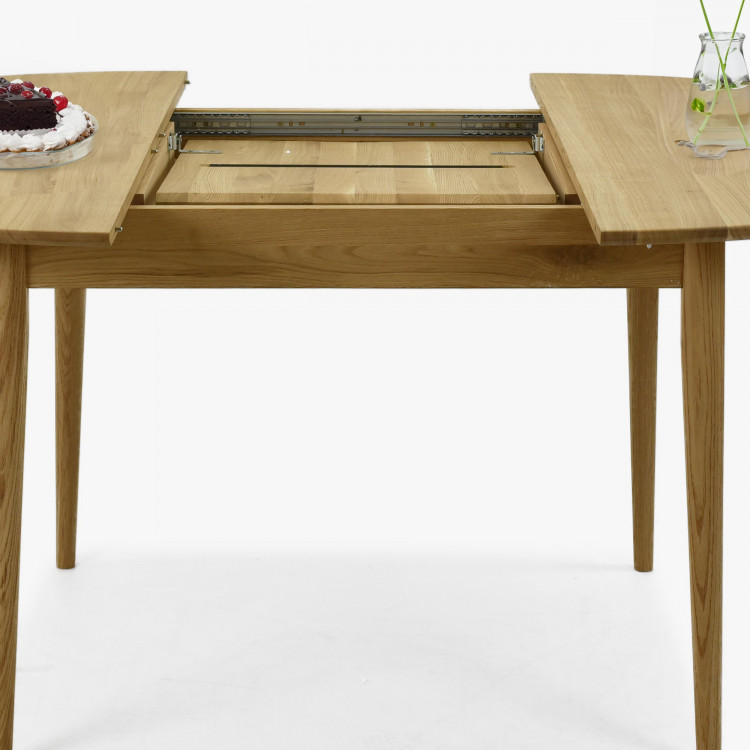 Fából készült kerek asztal, tölgyfából Ø 120 CM  - 3