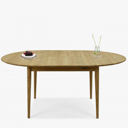 Fából készült kerek asztal, tölgyfából Ø 120 CM  - 6