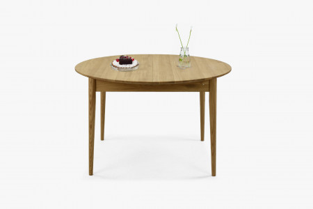 Fából készült kerek asztal, tölgyfából Ø 120 CM  - 7