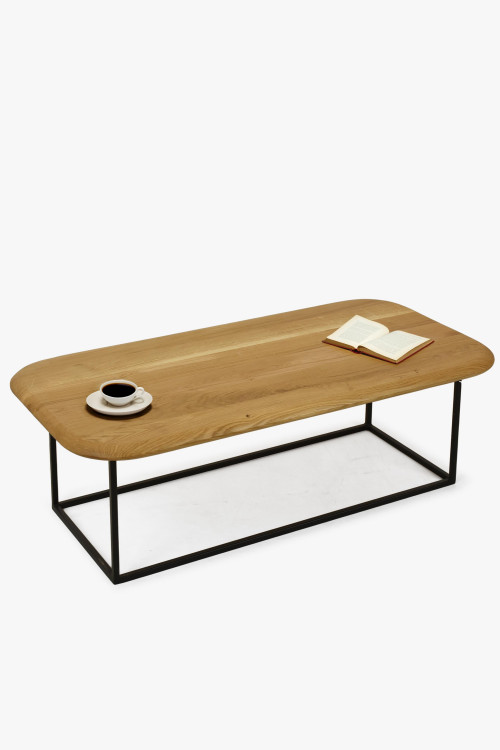 Fából készült dohányzóasztal téglalap alakú  - 0