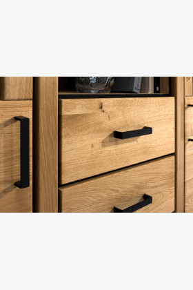 Fából készült tálaló tölgyfából  - 0 2