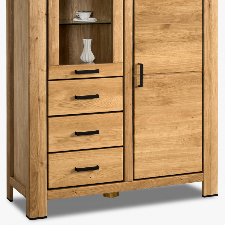 Fából készült tálaló tölgyfából  - 9