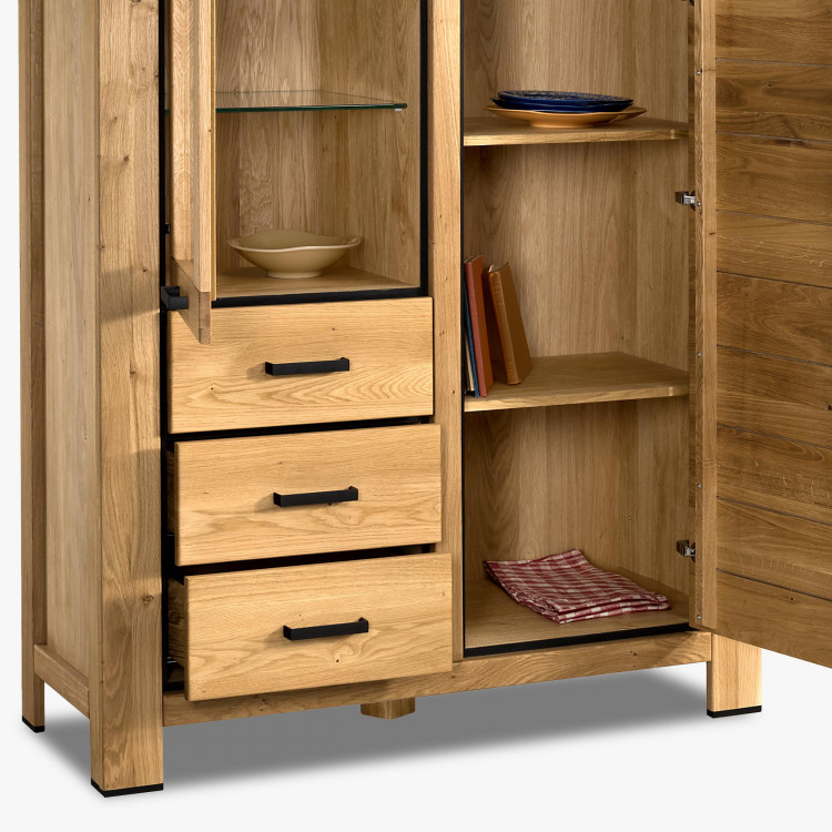 Fából készült tálaló tölgyfából  - 10