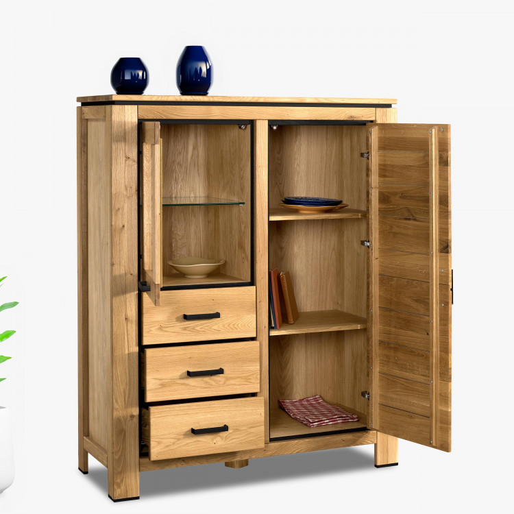 Fából készült tálaló tölgyfából  - 12