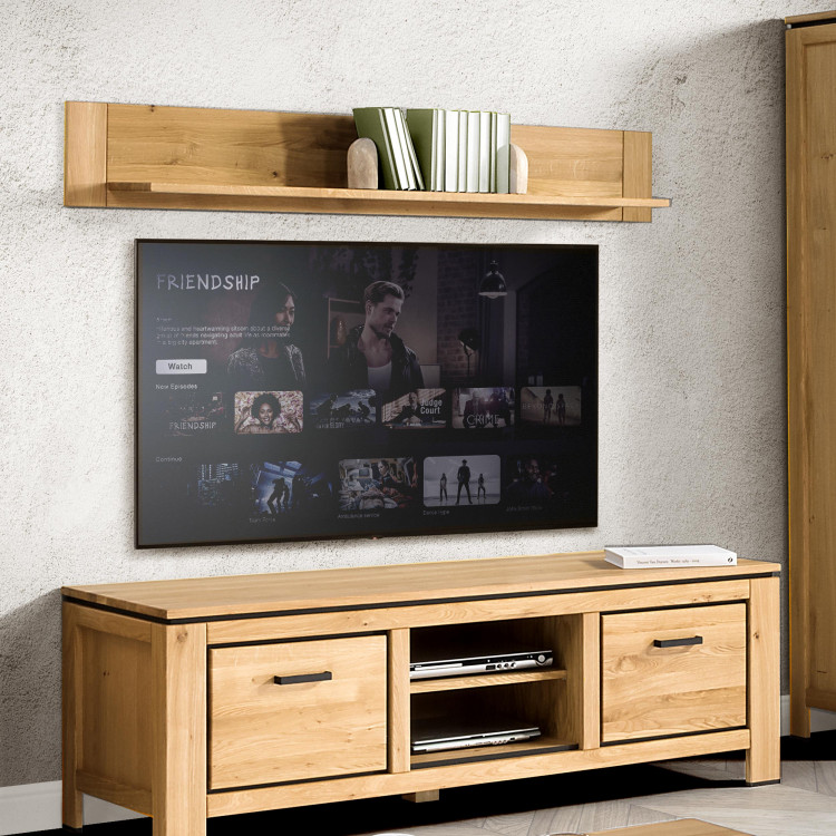 Tölgyfa fali polc  - 8