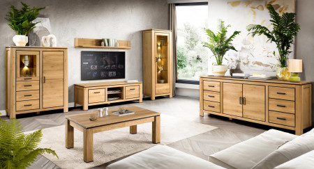 Tölgyfa asztal 180 x 100 cm  - 6