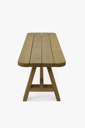 Kerti pad lucfenyőből 200 cm, Matus  - 0 2