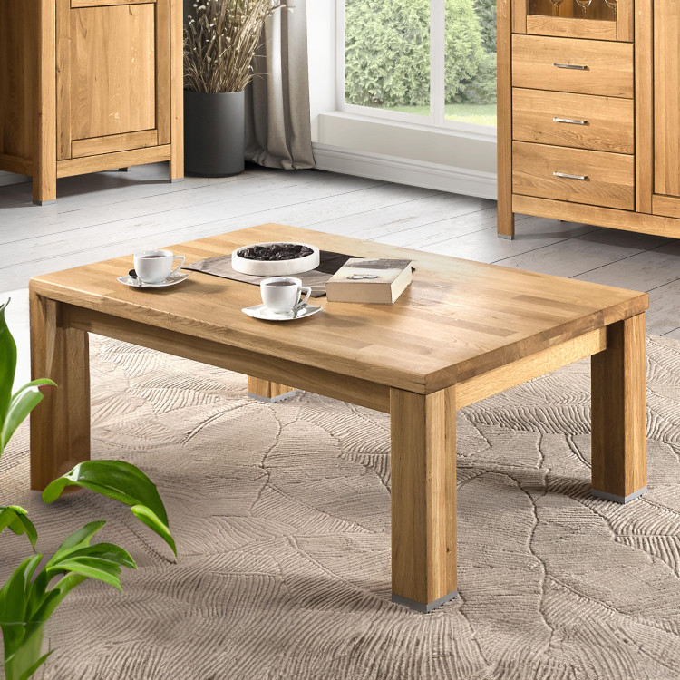 Nagy dohányzóasztal tölgyfából, Alexandra 42  - 1