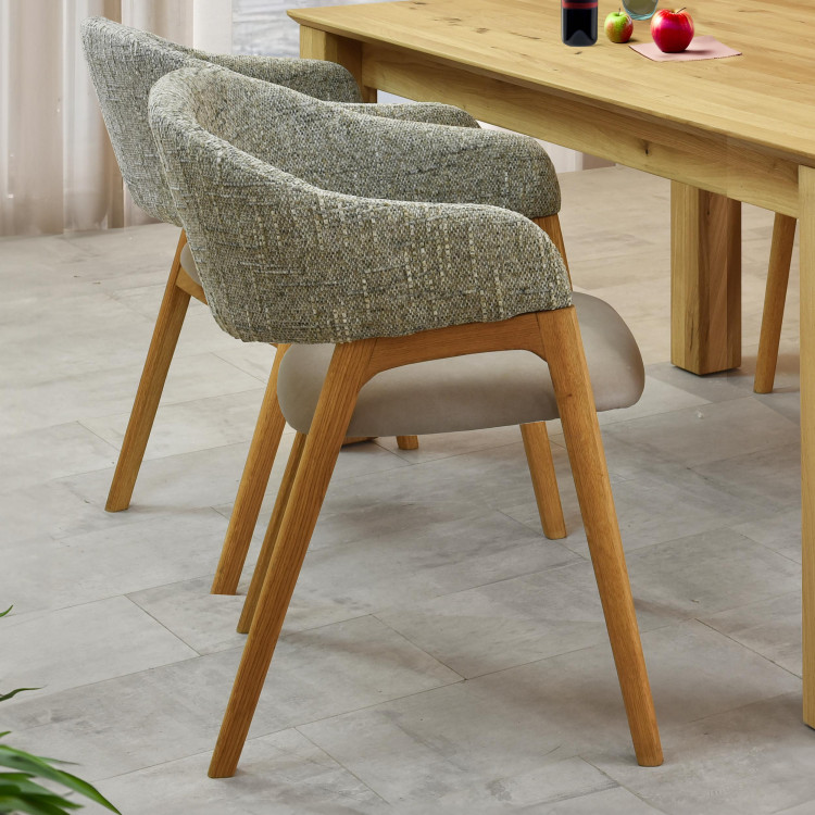 Fotel karfás szürke tölgy  - 2