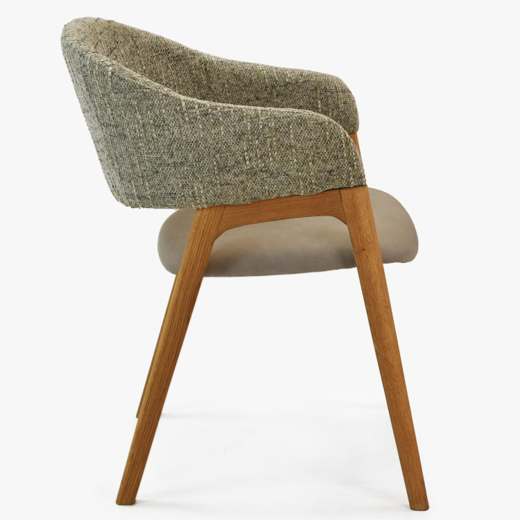 Fotel karfás szürke tölgy  - 3