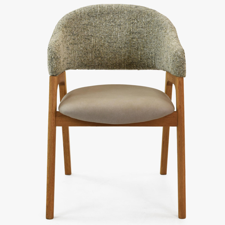 Fotel karfás szürke tölgy  - 4