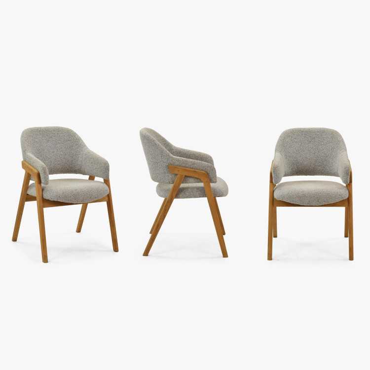 Dubfa szék szürke színben  - 4