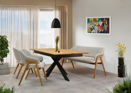 Dubfa szék szürke színben  - 8