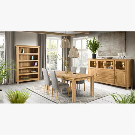 Nagy tölgyfa komód a nappaliba, Alexandra 48  - 13