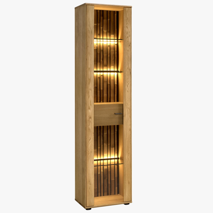 Üveg vitrin a nappaliba  - 0