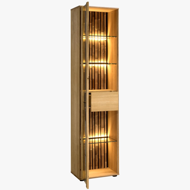 Üveg vitrin a nappaliba  - 1