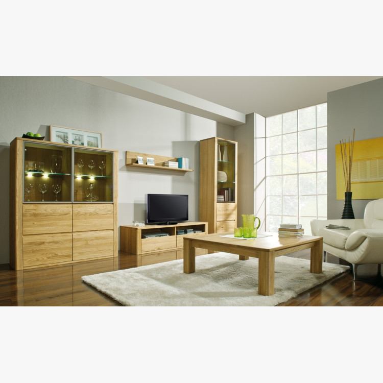 Tölgyfa dohányzóasztal, Nice 66 tölgy dió  - 4