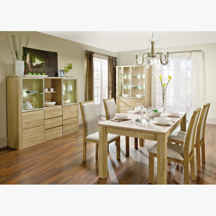 Luxus tölgyfa szekreter, Nice 47 bianco tölgy  - 9