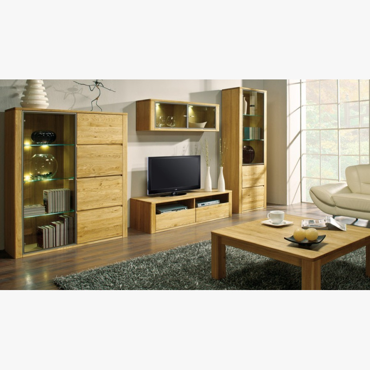 Dub hosszú polc, Nice 31 természetes tölgy  - 5