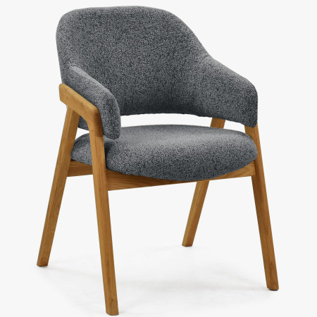 Tömörfa szék sötét színben  - 1