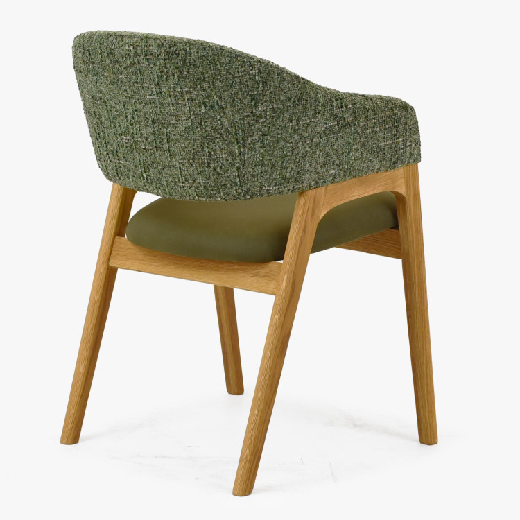 Fotel karfával zöld tölgy  - 2