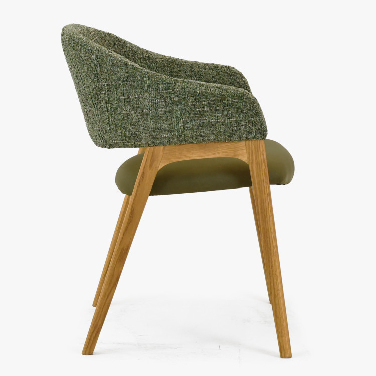 Fotel karfával zöld tölgy  - 4