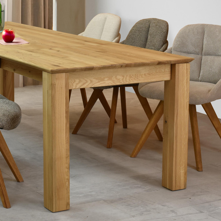 Fa kihúzható asztal 180 x 90 cm, + 100 cm  - 2