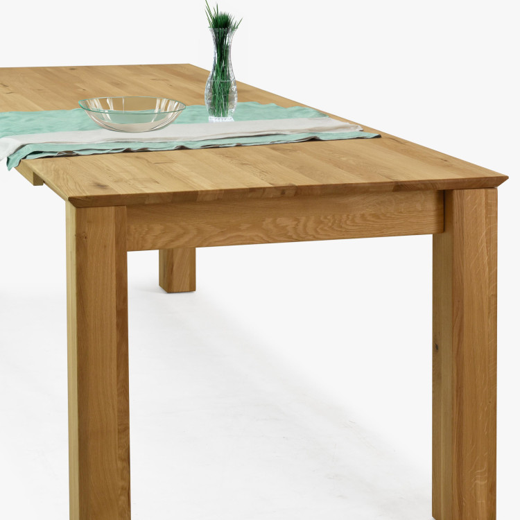 Fa kihúzható asztal 180 x 90 cm, + 100 cm  - 12