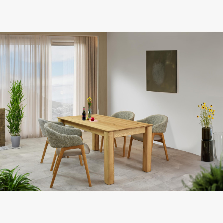 Fa kihúzható asztal 180 x 90 cm, + 100 cm  - 14