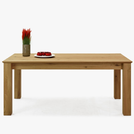 Fa kihúzható asztal 180 x 90 cm, + 100 cm  - 18