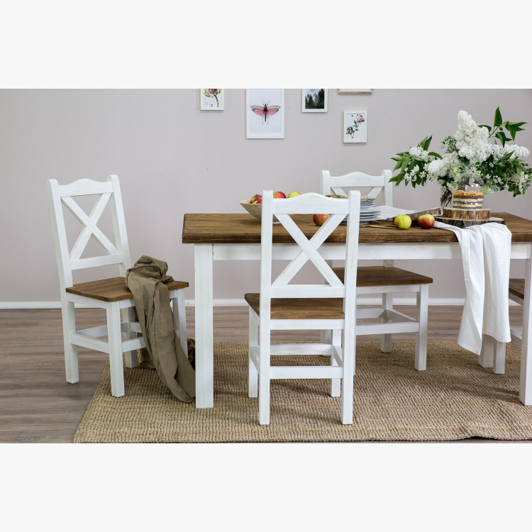 Ebédlőasztal Provence + székek  - 4