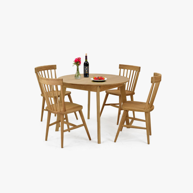 Tölgyfa retro szék  - 6