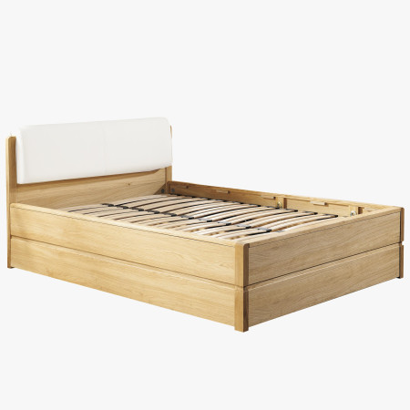 Helsinky ágykeret 140 natúr tölgy színben  - 0