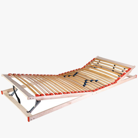 Lamelós ágyrács állítható 90 x 200 cm  - 0