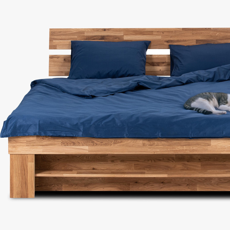 2 darab ágyneműtartó, tölgyfa  - 6