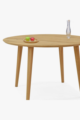 Dub körasztal átmérője 120 cm  - 0 2