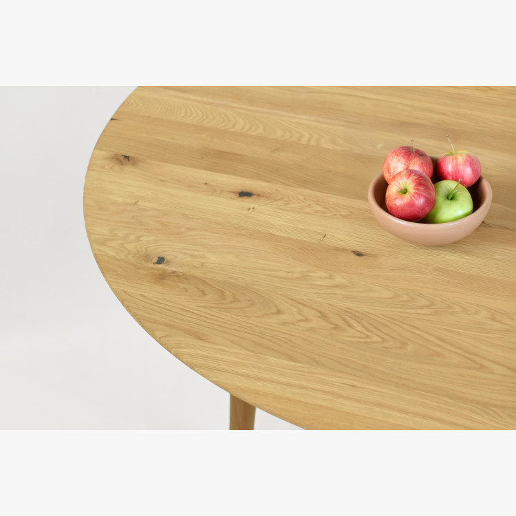 Dub körasztal átmérője 120 cm  - 5