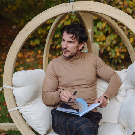 Krémszínű függőszék  - 4